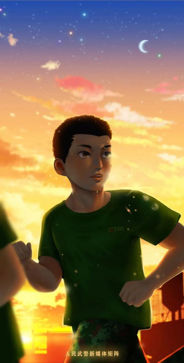 軍營手繪丨兵之初掠影