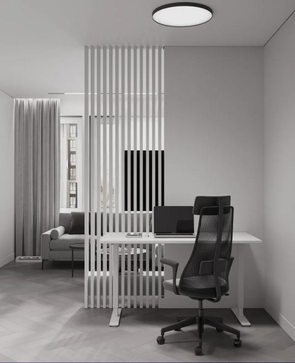 黑白空間，純淨的靈動