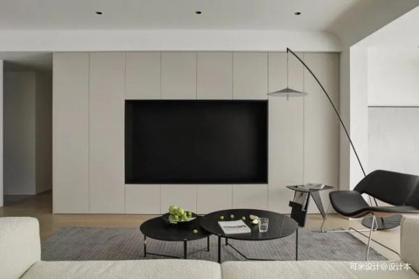 花60萬打造高階簡約的藝術之家，構建整潔有序的居家空間