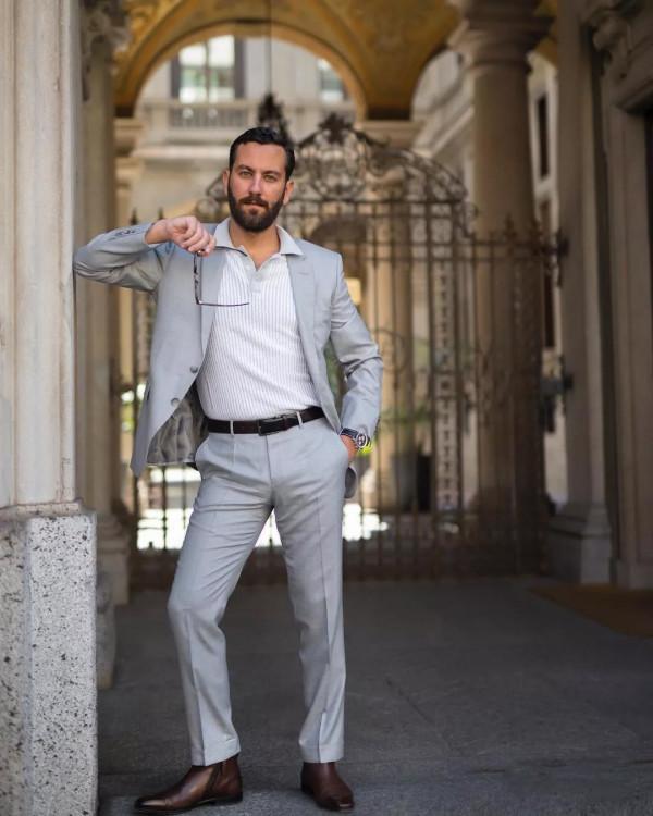 4、50歲的男人，如何挑選皮帶？除了避免大logo，最講究這三點