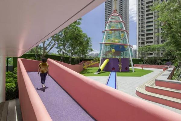 你家小區兒童場地只有沙坑和滑梯？看看別人家的，有趣又益智