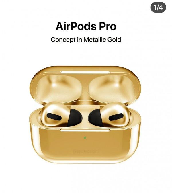 蘋果Airpods Pro不同顏色效果圖