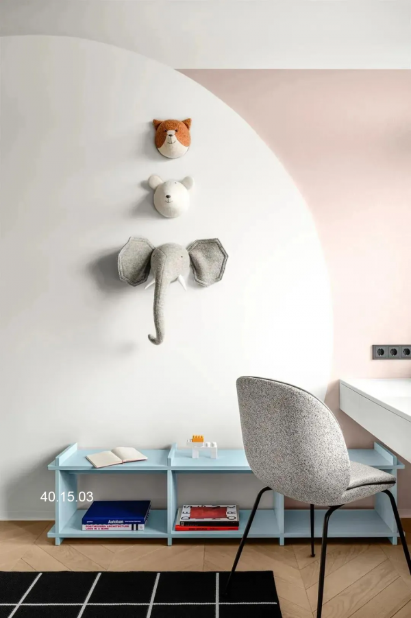 適合極簡設計的撞色乳膠漆配色方案