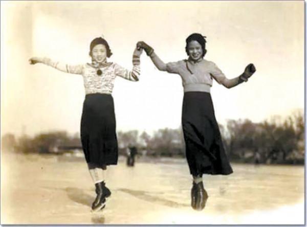 歷史名人的冰上奇緣