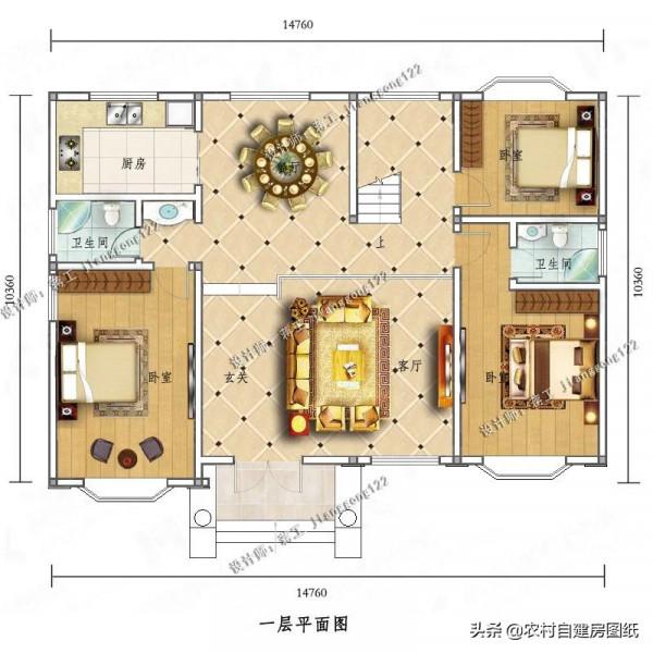 家裡不差地,看看這4款二層別墅,四代同堂還很寬敞 家裡不差地,看看這4款二層別墅,四代同堂還很寬敞