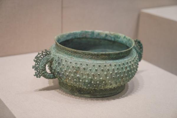 戰國wifi你見過嗎，這個青銅器也太像路由器了，安徽旅遊不要錯過