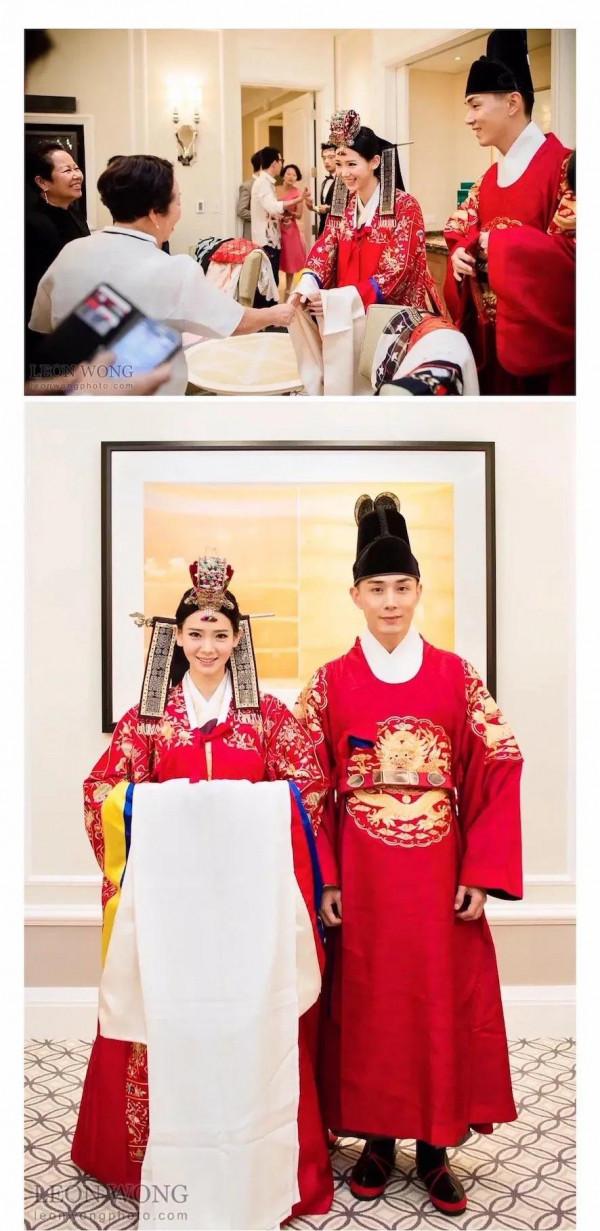 戚薇早期婚禮圖曝光