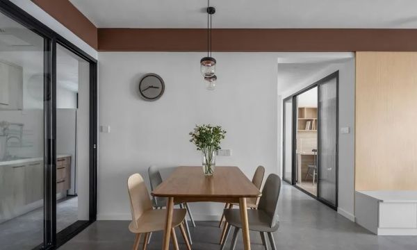 小尼宅配 | 112m²北歐簡約三居室，全屋定製僅花費19萬