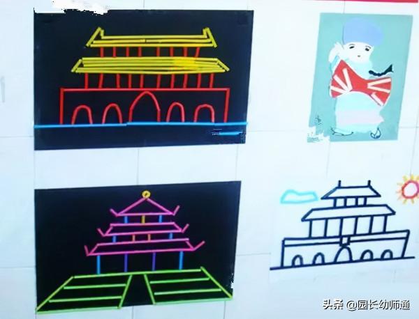 100款幼兒園國慶節環創作品集，主題牆、吊飾、手工都有