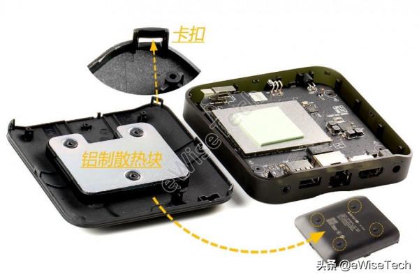 eWiseTech：今天拆個騰訊極光盒子4C，國產晶片涉獵範圍還是很廣