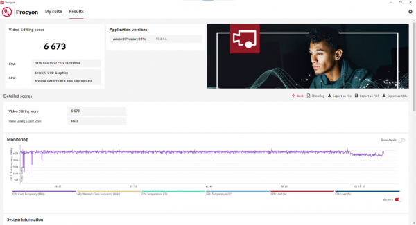 戴爾Precision 7560移動工作站評測：配置登封造極，噪音靜若處子