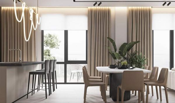 高階色系公寓設計 撩人心絃的舒適和溫馨