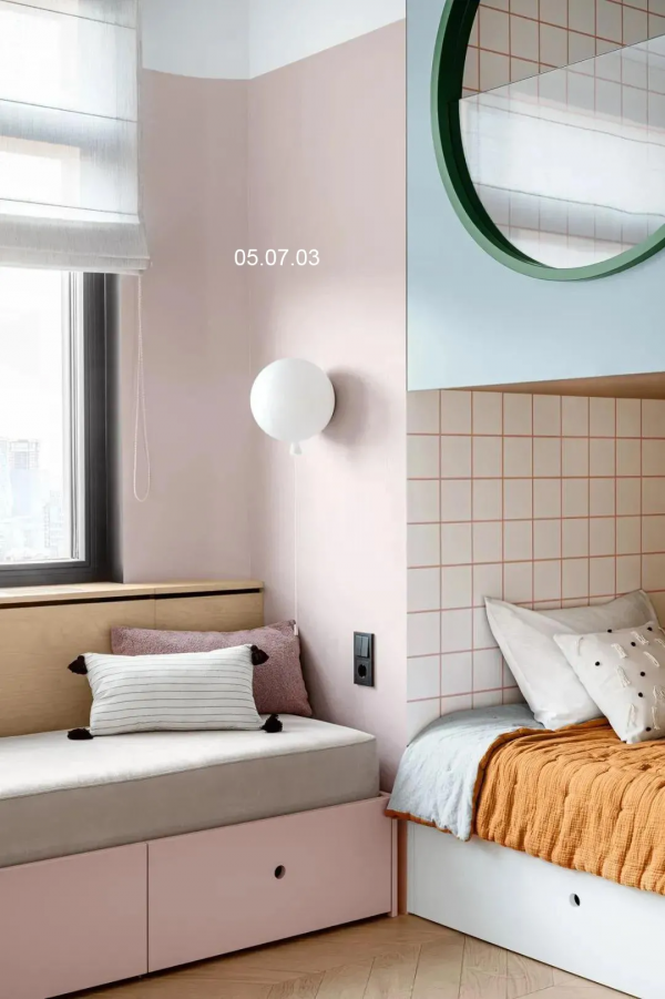 適合極簡設計的撞色乳膠漆配色方案