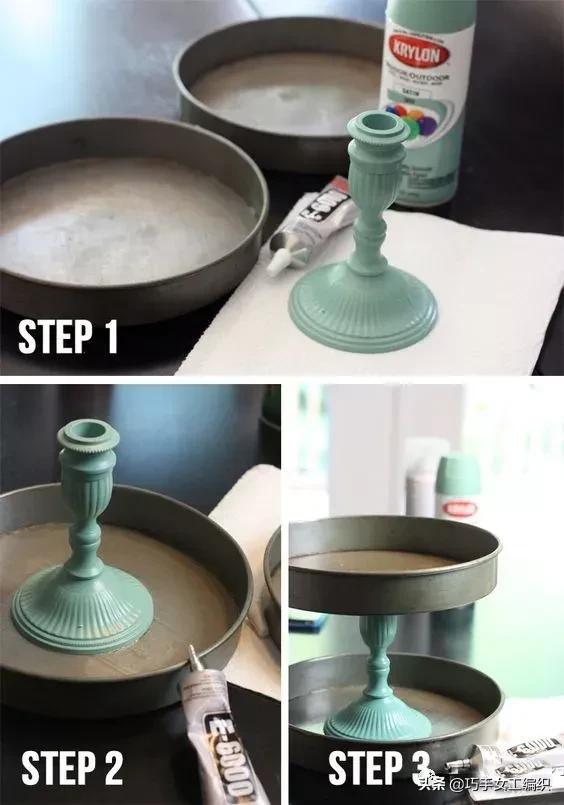 把廢舊的盤子碟子用這個方法摞起來，沒想到收納太強大了