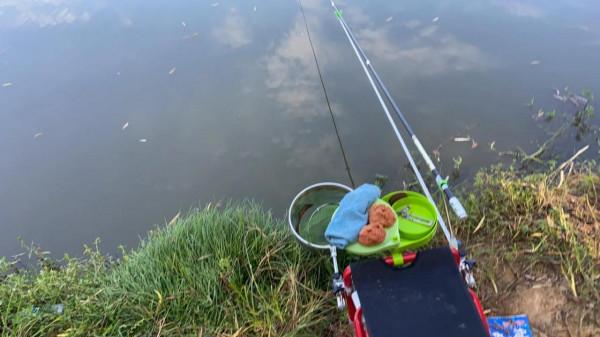 今天秋分，閒暇時光 去釣魚