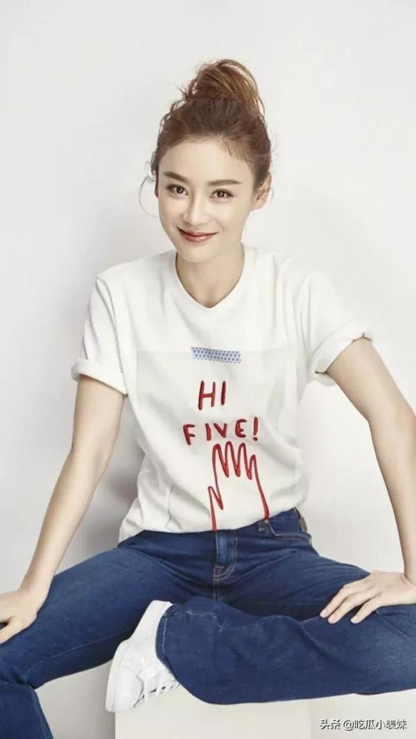 袁姍姍，氣質清秀，美若天仙