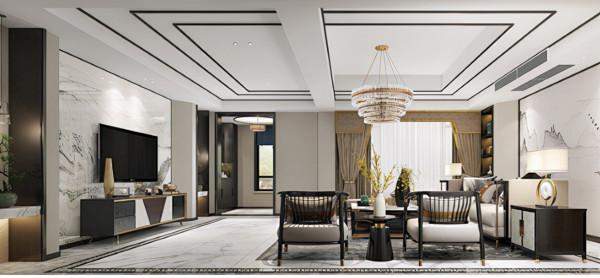 別墅案例｜450平新中式風格