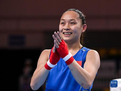 全運會-拳擊女子51公斤級：常園奪冠