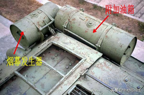 車尾巴上的大箱子是幹什麼用的?閒扯T-34的附加油箱及類似附件 車尾巴上的大箱子是幹什麼用的?閒扯T-34的附加油箱及類似附件