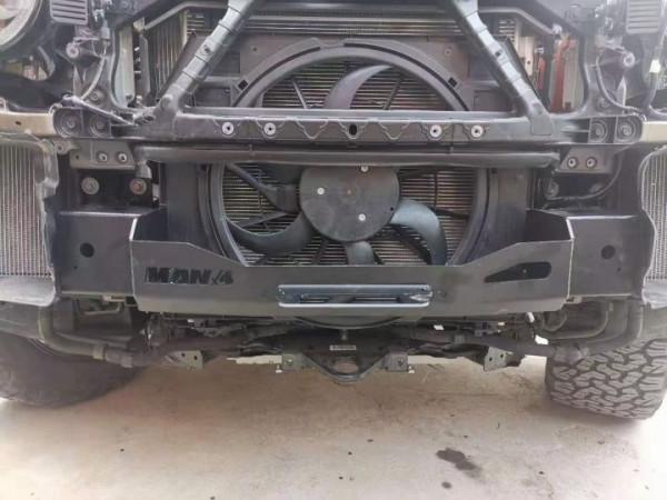 路虎衛士110安裝原廠絞盤托架 路虎衛士110安裝原廠絞盤托架