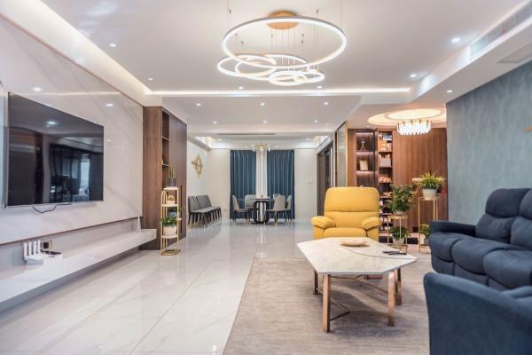 足不出門盡享生活的樂趣，超大平層的華麗變身，真美