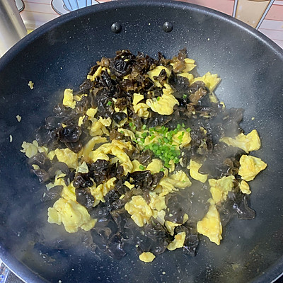 #一學就會快手菜#減肥減脂菜 高纖維高蛋白 木耳炒蛋