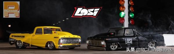 Losi 1&sol;10 &&num;39&semi;68 Ford F100 22S 直線加速遙控車