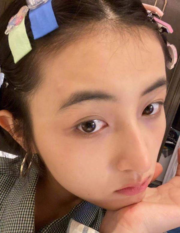 張子楓新發型少女感滿滿，素顏清純面板狀態絕佳