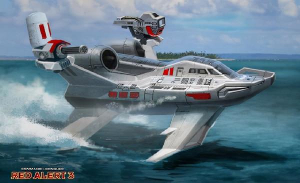 「遊戲內外」充滿安全感的大姐姐，紅警3單位原型（盟軍艦艇篇）