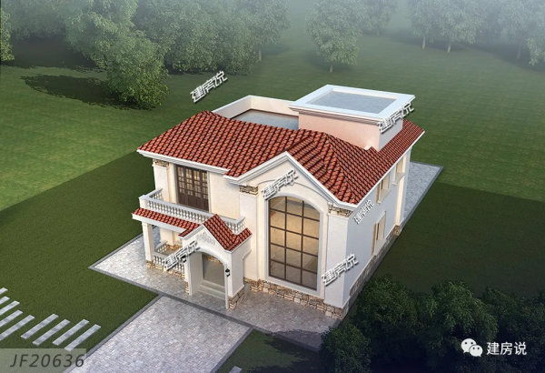 30萬建如此優秀的別墅，佔地100平出頭，反手就是一個贊