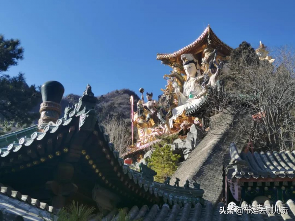 打卡北京最魔幻的寺廟，藏在門頭溝深山裡，看完極為震撼