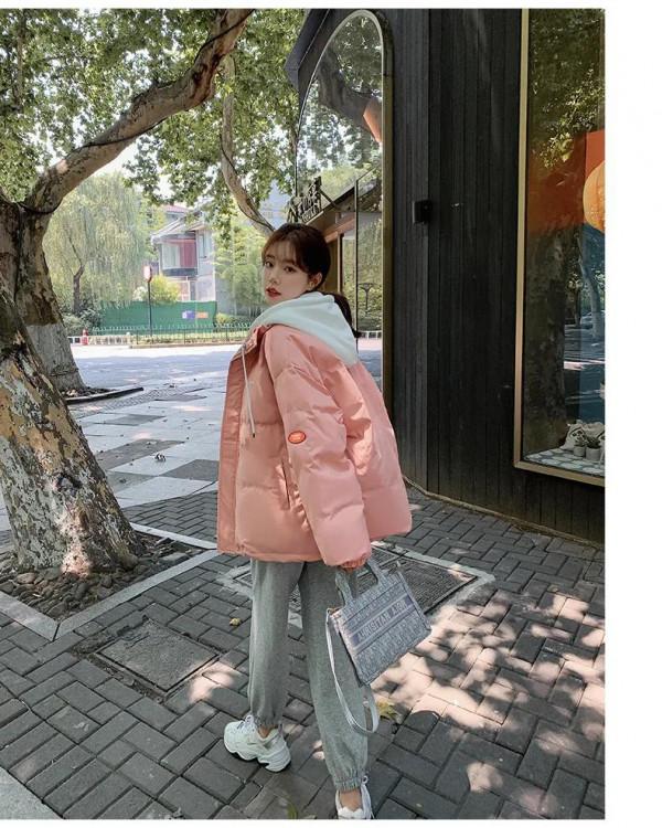 羽絨棉服女冬裝寬鬆棉襖2021年新款冬季韓版加厚學生短款棉衣外套