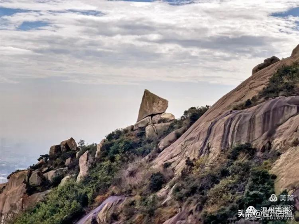 大羅山有處“二師兄”奇石，惟妙惟肖，你可找到過？