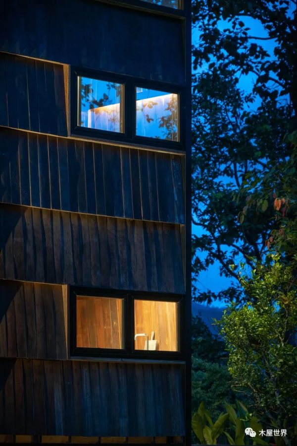 理想主義風，清邁“木與山”小屋宅