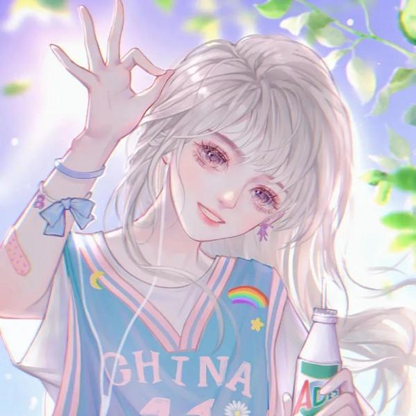 動漫女生頭像:快樂的秘訣 就是停止胡思亂想 動漫女生頭像:快樂的秘訣 就是停止胡思亂想