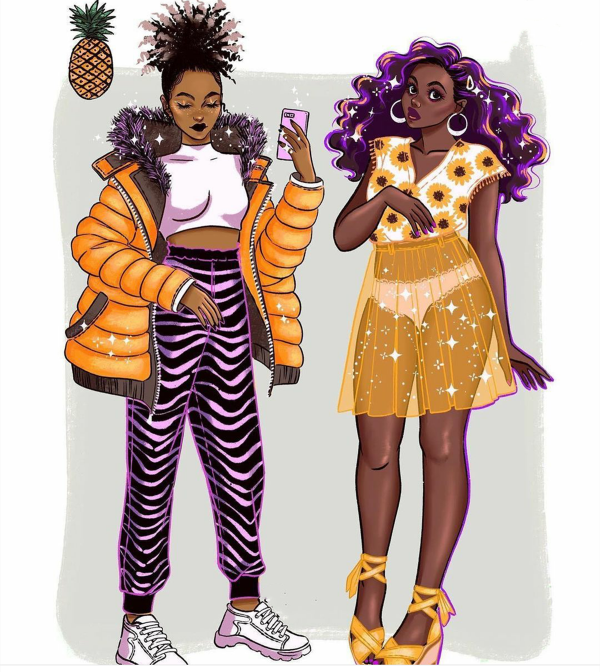 當水果變成可愛的少女，五顏六色充滿二次元氣息，湊成了一部動畫