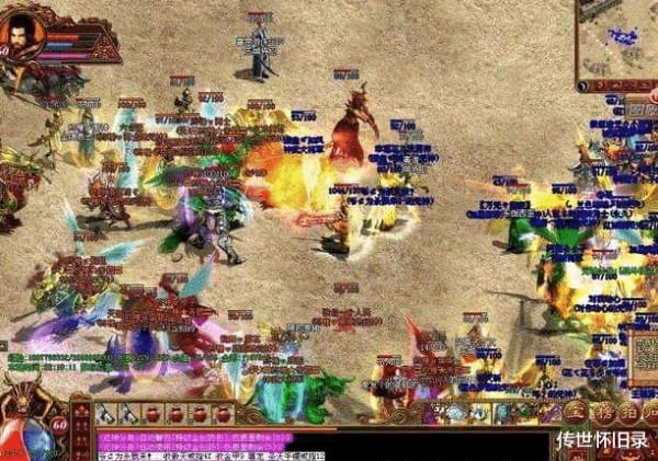 傳奇世界，不是在打架就是在打架路上的戰士元神搭配