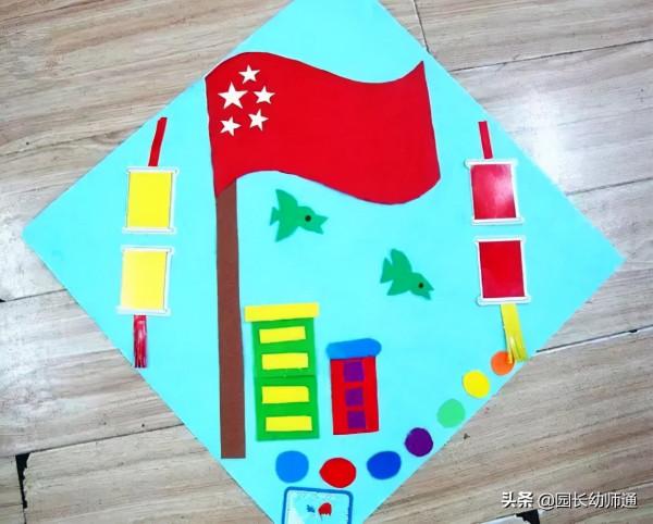 100款幼兒園國慶節環創作品集，主題牆、吊飾、手工都有