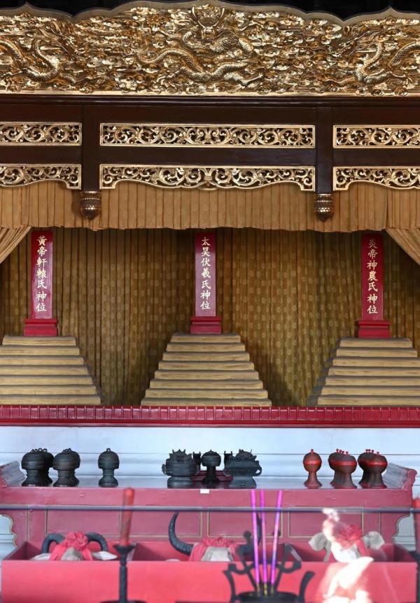 實拍北京歷代帝王廟，歷朝歷代帝王神位