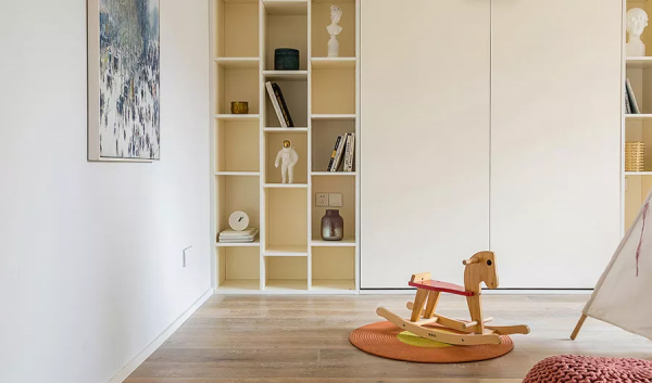 醫生真會玩！130㎡現代複式樓，功能多達9種的書房，不想出門了