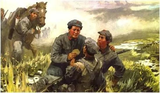 你們見過描述毛主席長征途中的油畫嗎? 你們見過描述毛主席長征途中的油畫嗎?