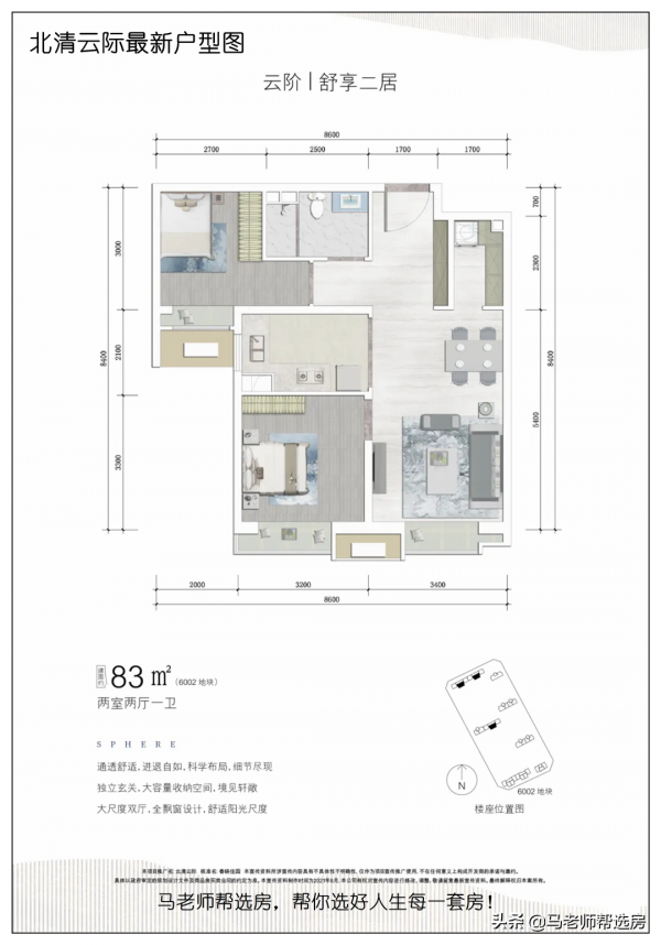 馬老師 || 北清雲際奧森春曉交付樣板間，出租夠用，自住不足