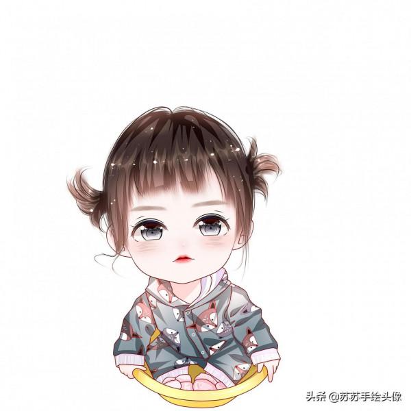 換個頭像吧，甜美可愛的女生動漫頭像，網友紛紛點贊