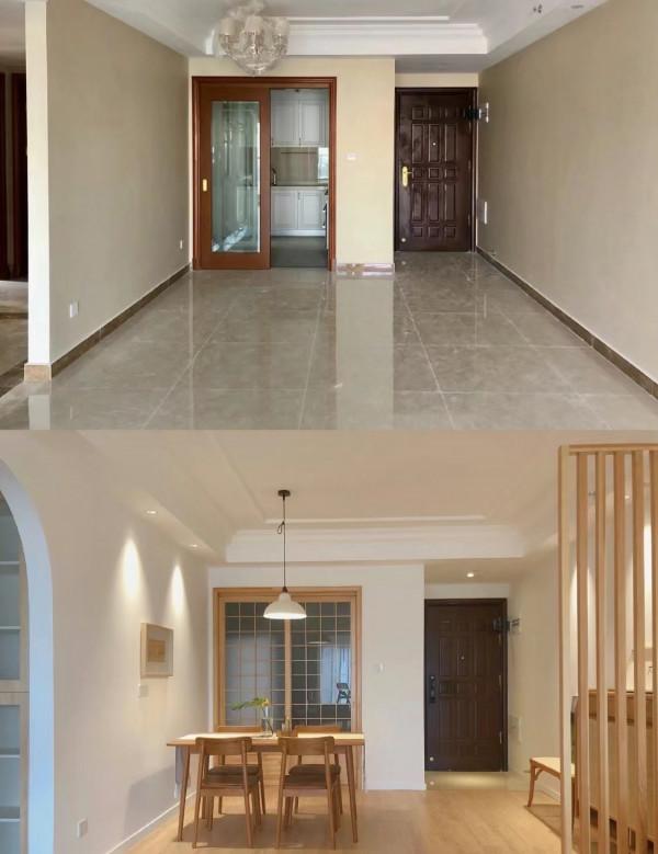 精裝房改造——豬肝紅變「日式」原木風 精裝房改造——豬肝紅變「日式」原木風