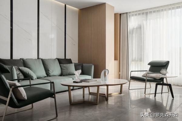 江蘇&CenterDot;280㎡現代簡約疊墅裝修設計實景；低純度營造舒心的居家氛圍