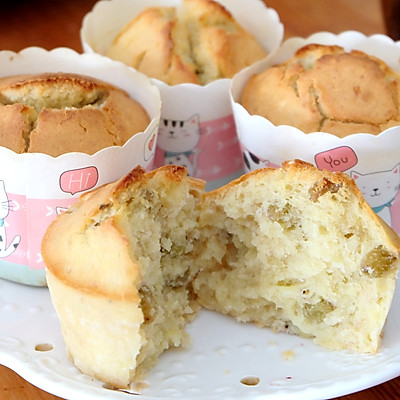 香蕉葡萄乾麥芬蛋糕