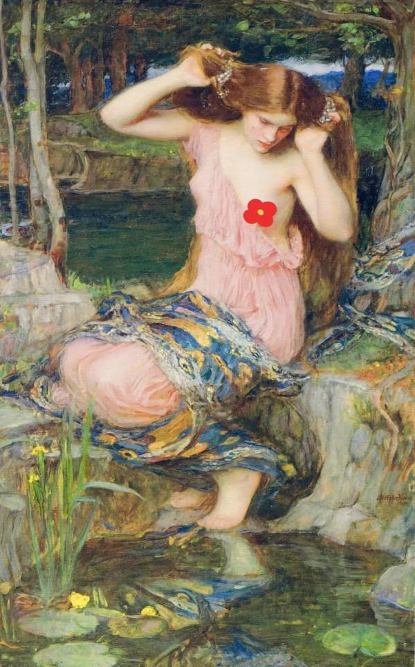 英國著名畫家沃特豪斯畫作集欣賞（四）