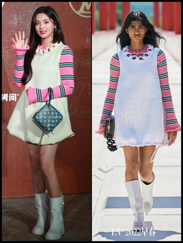 LV多難穿？熱巴鍾楚曦美腿比例齊消失，只有舒淇穩定發揮壓住醜衣
