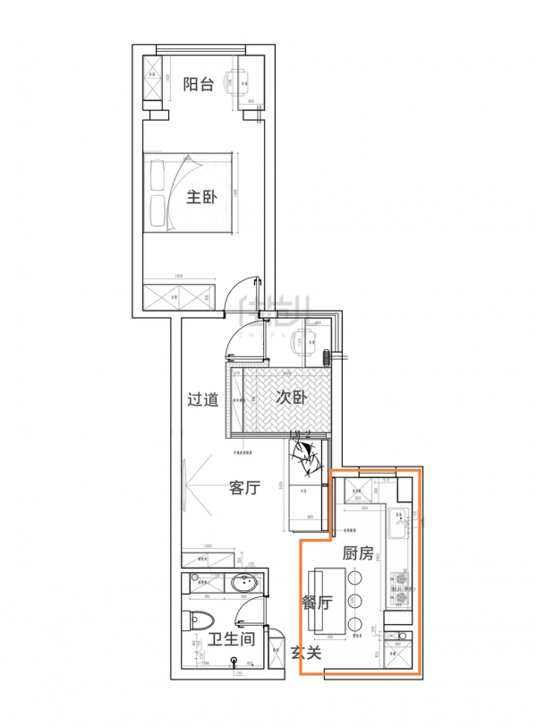 放棄147㎡，她把67㎡老破小爆改得讓人羨慕