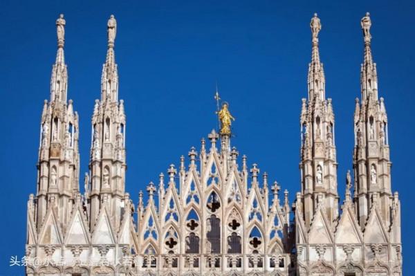 世界上最精美的哥特式建築——米蘭大教堂 世界上最精美的哥特式建築——米蘭大教堂